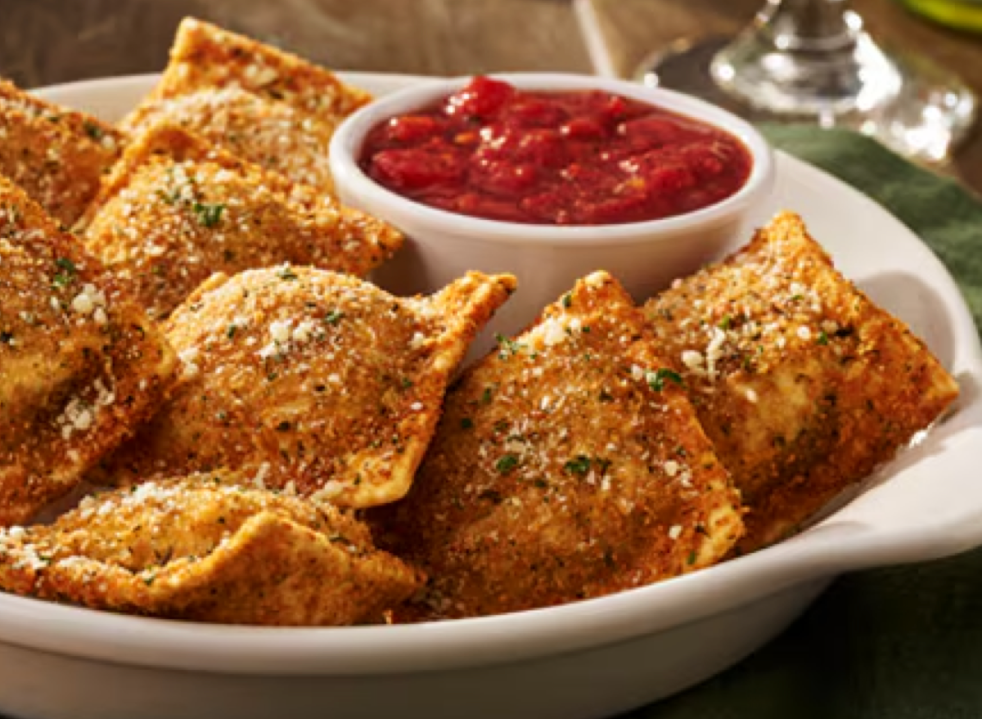 5 restaurant chains with the best fried ravioli