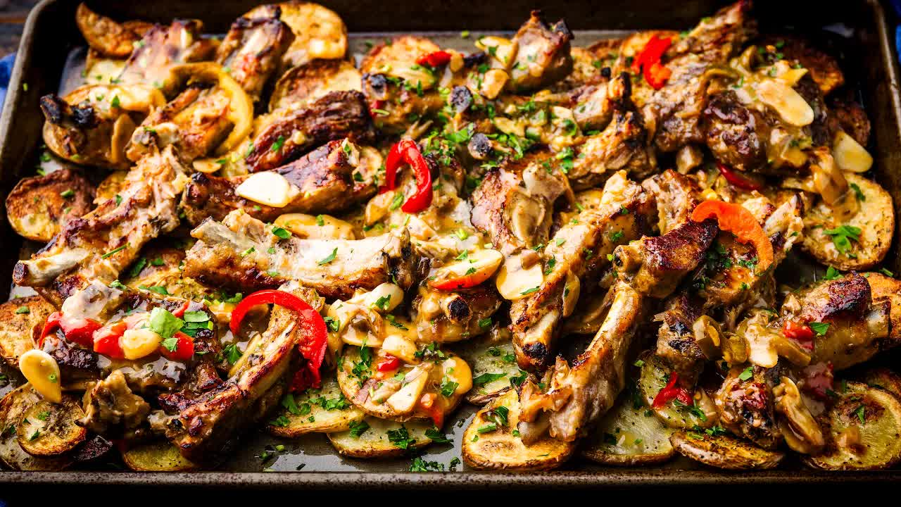 Explore the joy of cooking Italian sticky ribs