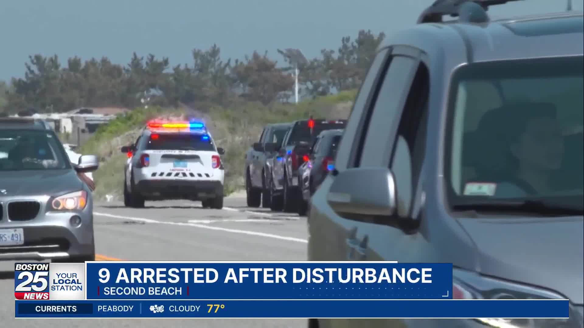 Many arrests after separate incidents at New England beaches on ...
