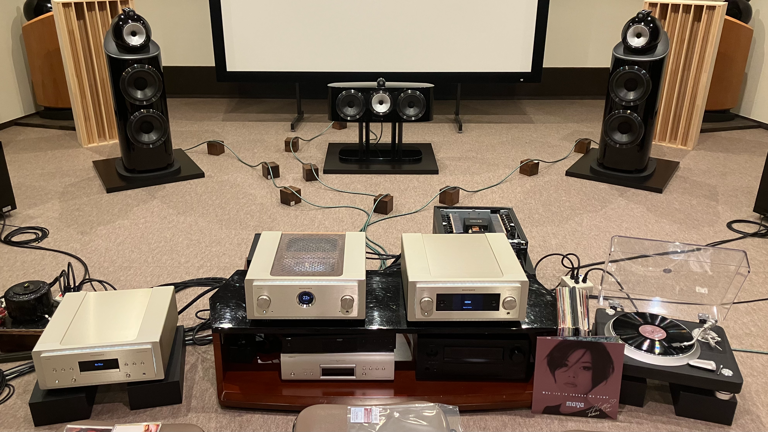 A look inside Denon and Marantz’s £200,000 reference audio system