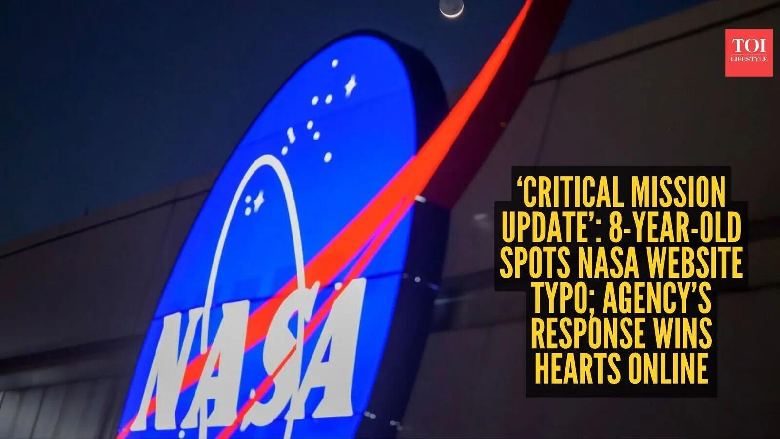 Critical mission update: 8-year-old spots NASA website typo; agency’s ...