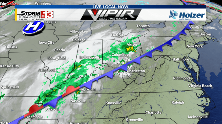 Pattern change: Rainy days ahead through weekend next week