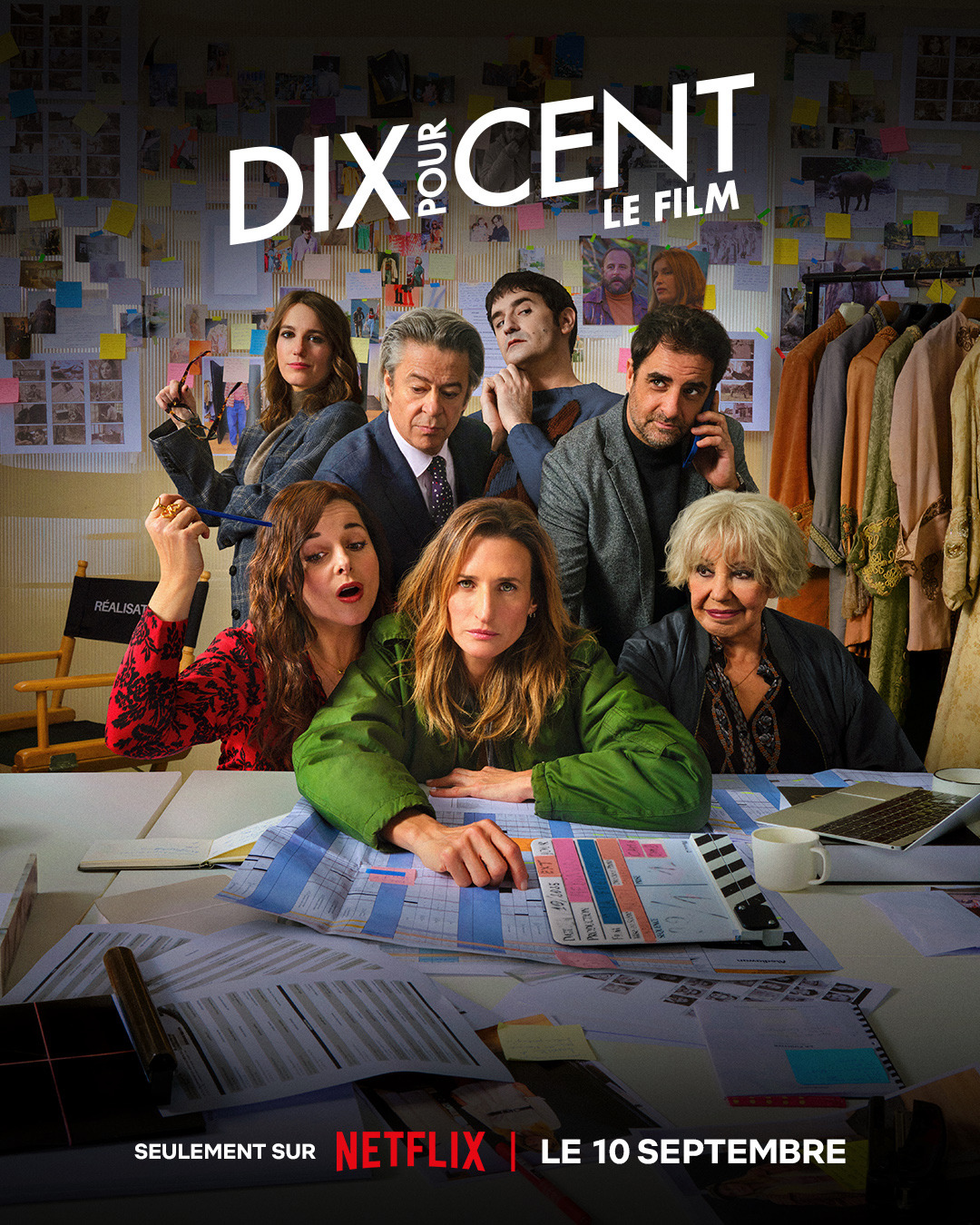 Dix Pour Cent Un Nouvel Extrait Et Une Date De Sortie Pour Le Film 