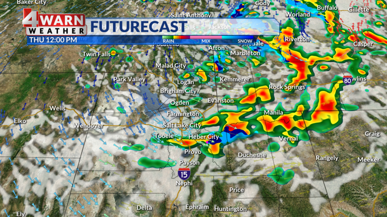 Utah weather: Slight chances for showers Thursday, warmer for Memorial ...