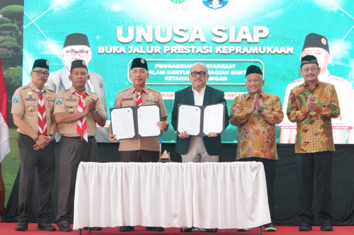 Unusa buka pendaftaran jalur prestasi kepramukaan, siap cetak lulusan ...