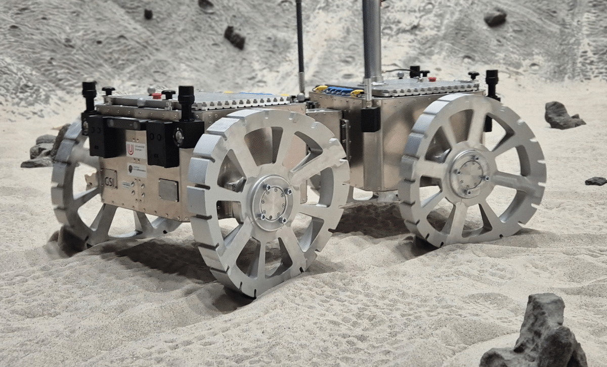 Next-generation Mars rover wheels allow Mars vehicles to ‘swim’ across ...