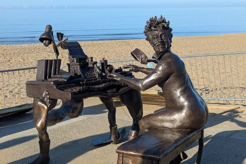 Vandals target Monty Python star Terry Jones' new statue in Welsh town