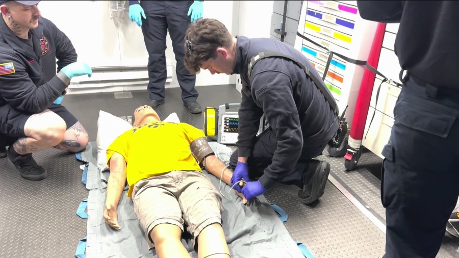 EMS training program helps paramedic save a life the next day