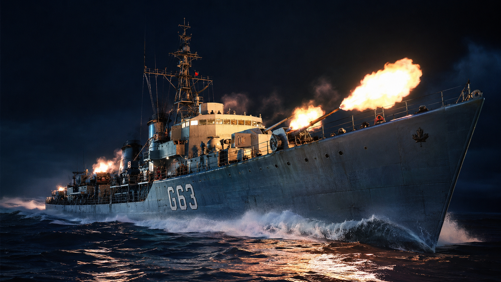 The Canadian destroyer that went on a revenge rampage after losing her ...