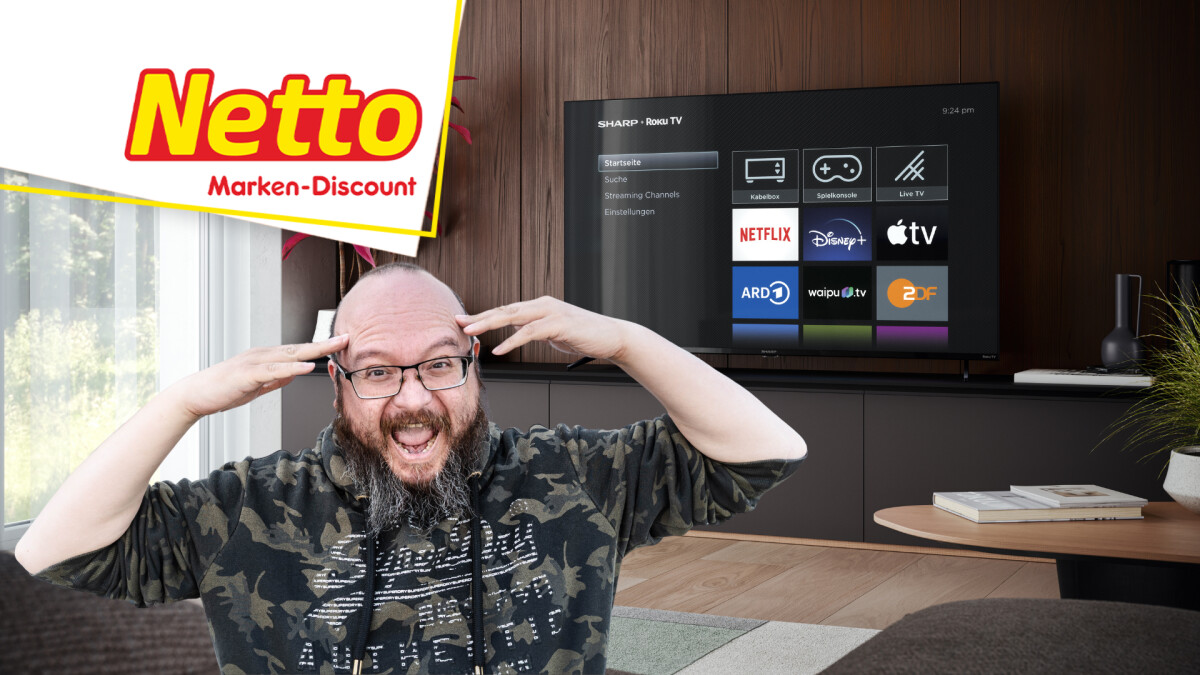 Diese Woche bei Netto: Dieser Sharp 4K-Smart-TV kostet aktuell nur 299 Euro