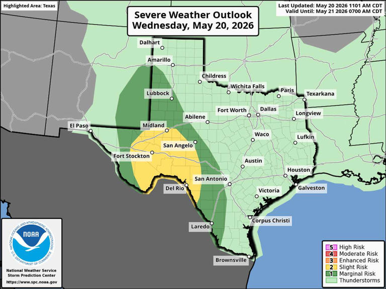 Another round of overnight storms could soak Central Texas. Here's the ...