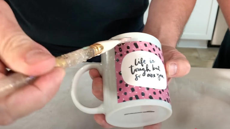 How to make sure your DIY painted mug is dishwasher safe
