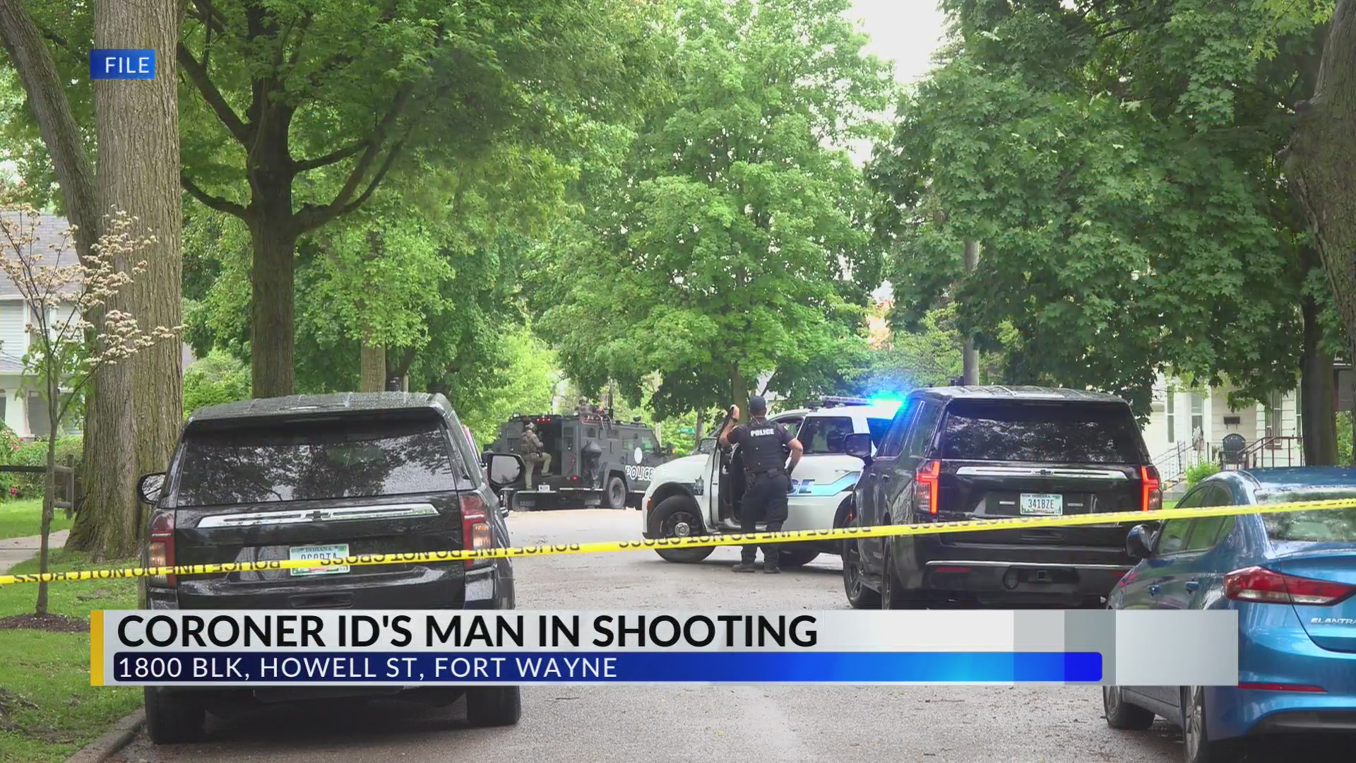 Coroner names man killed by FWPD during standoff