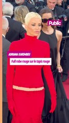 Festival de Cannes : Adriana Karembeu sur le tapis rouge dans une robe ...