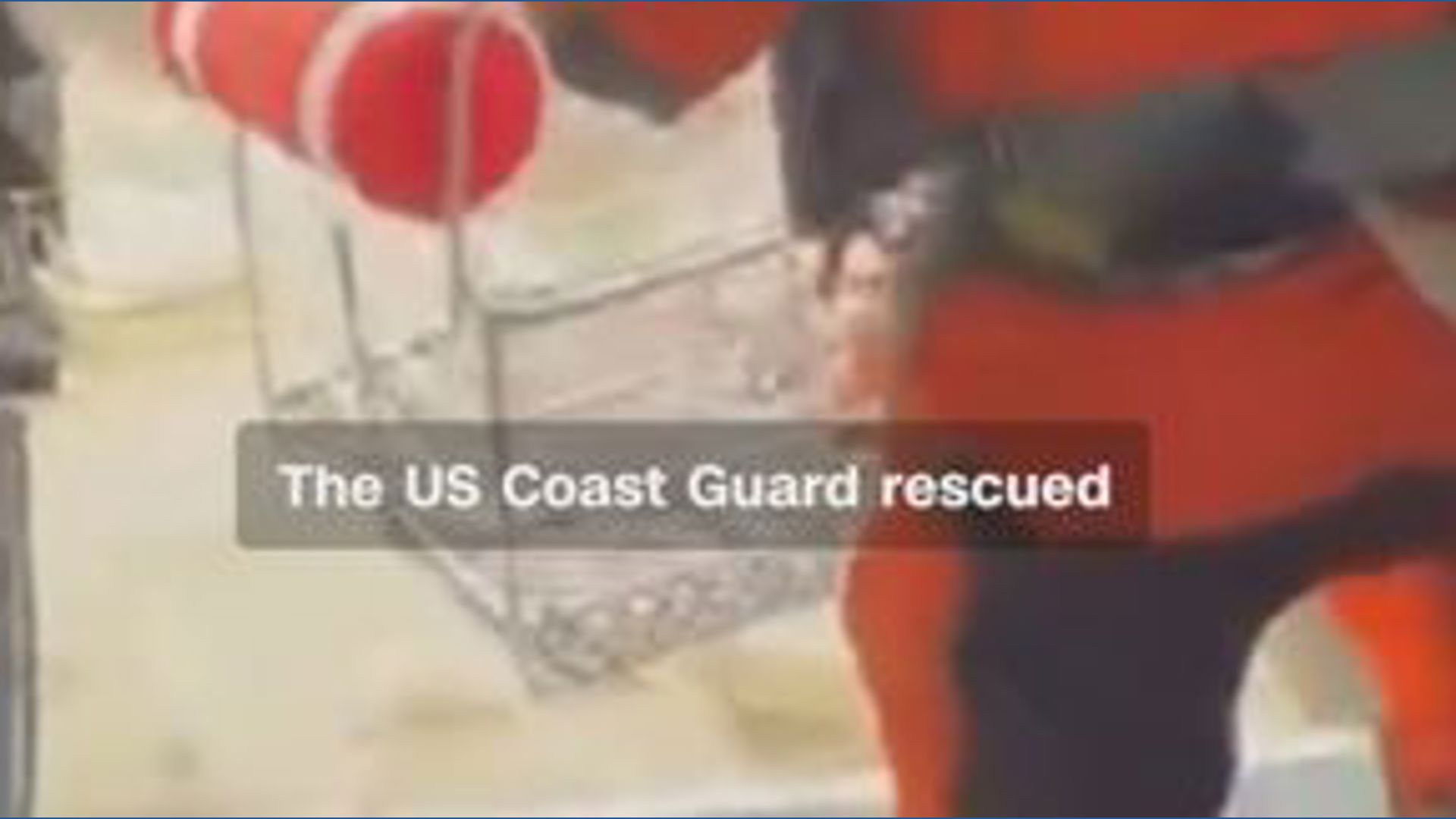Coast Guard rescues stranded sailor as wildfire burns