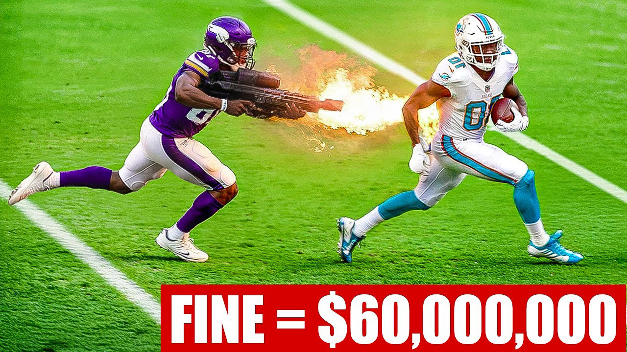 $1 vs $60,000,000 fines in the NFL