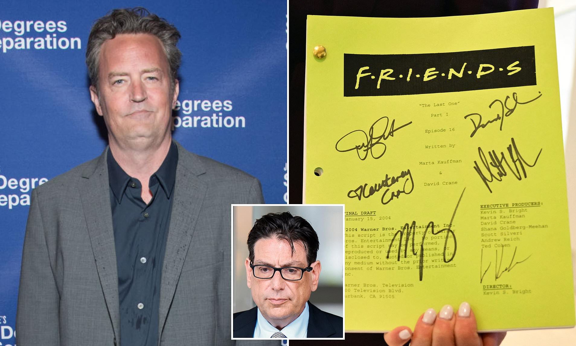 Matthew Perry's signed Friends scripts and Banksy painting to be ...
