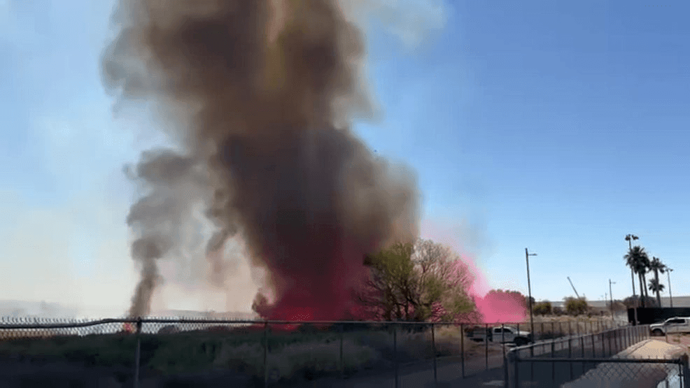 Cedar City crews en route to assist fire containment along Virgin River ...