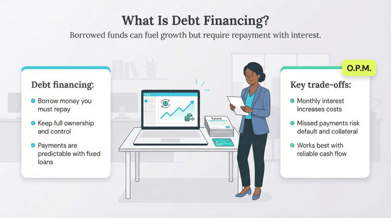 Debt vs. equity financing