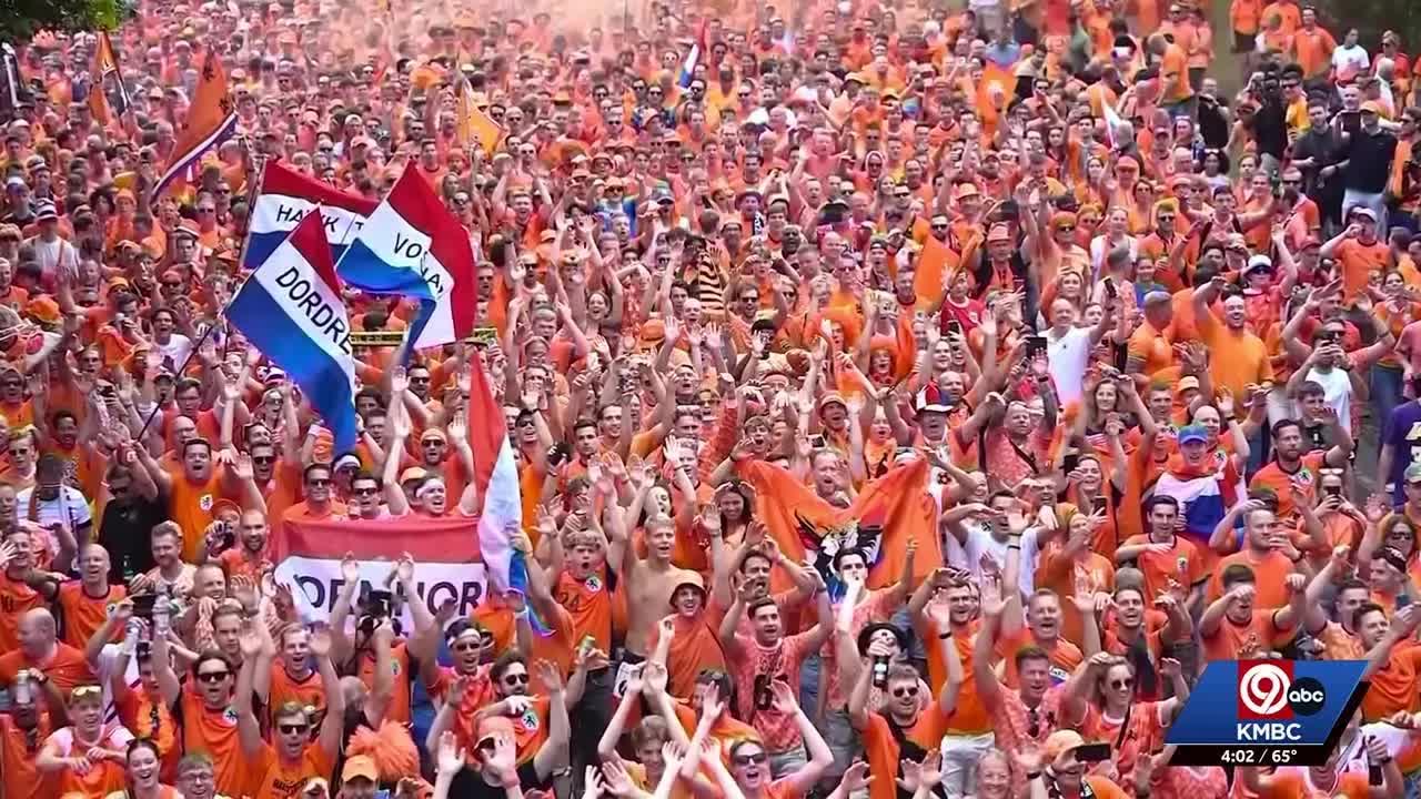Netherlands fans will march through downtown Kansas City in traditional ...