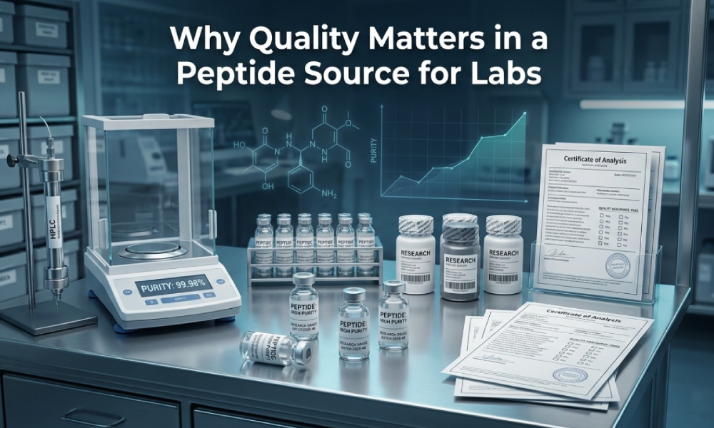 Why quality matters in a peptide source for labs