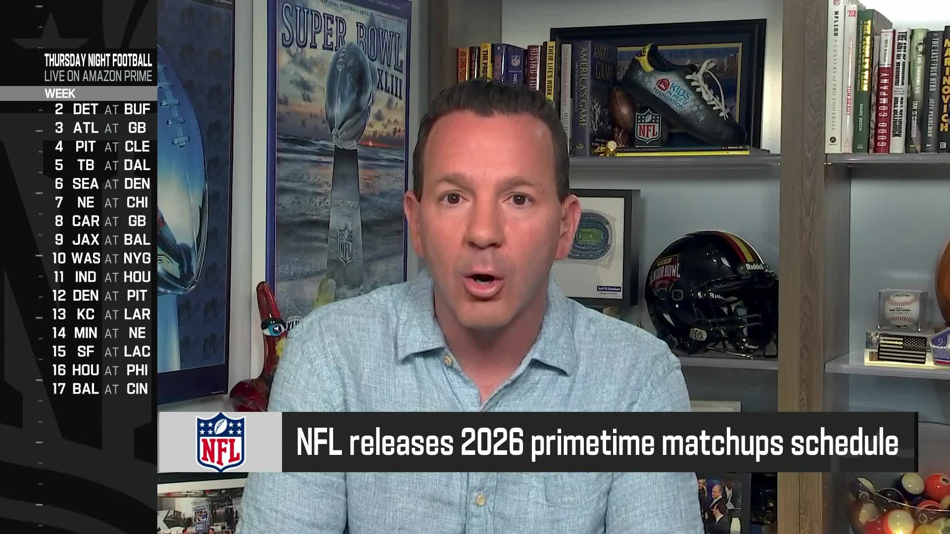 Rapoport shares his favorite 2026 primetime matchups 'The Insiders'