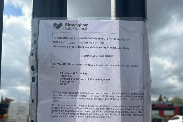 Alum Rock food court suddenly slapped with stop trading order