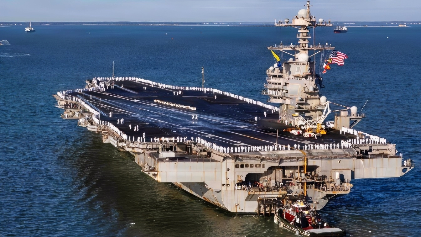 She fought in 2 wars: The US Navy’s USS Gerald R Ford might have saved ...