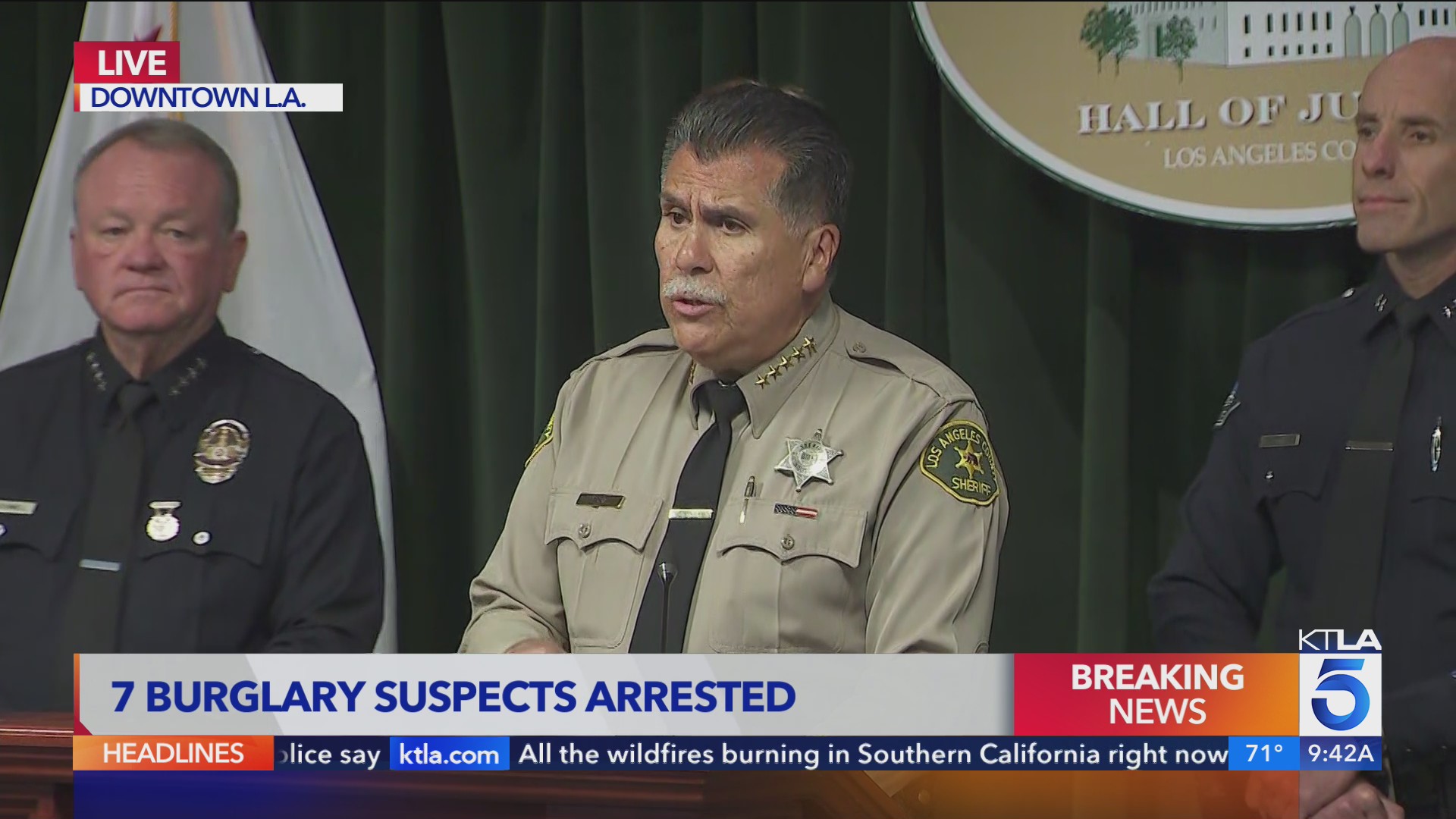 Multiple suspects arrested in string of recent home burglaries across ...
