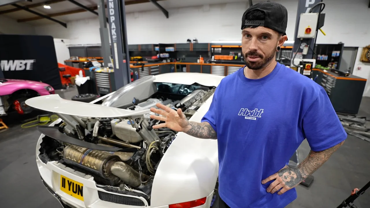 Mat Armstrong gets damaged Bugatti Veyron driving with $3 repair part ...