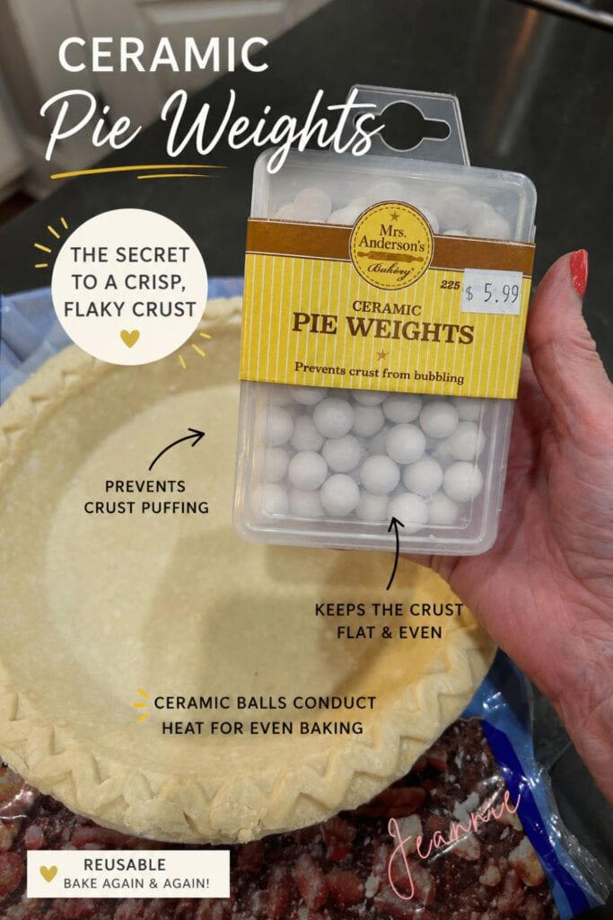 How to keep pie crust from puffing up