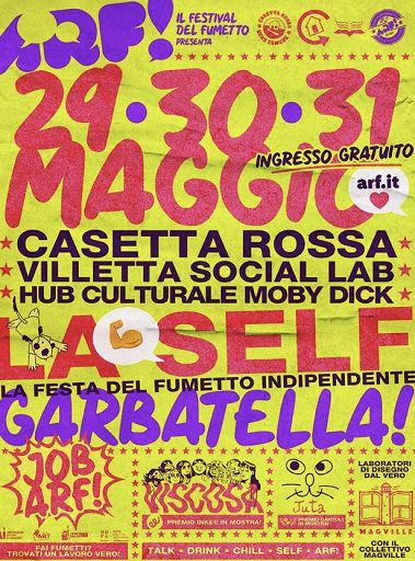 Fumetti, ARF! Arriva a Testaccio a Roma con Caparezza