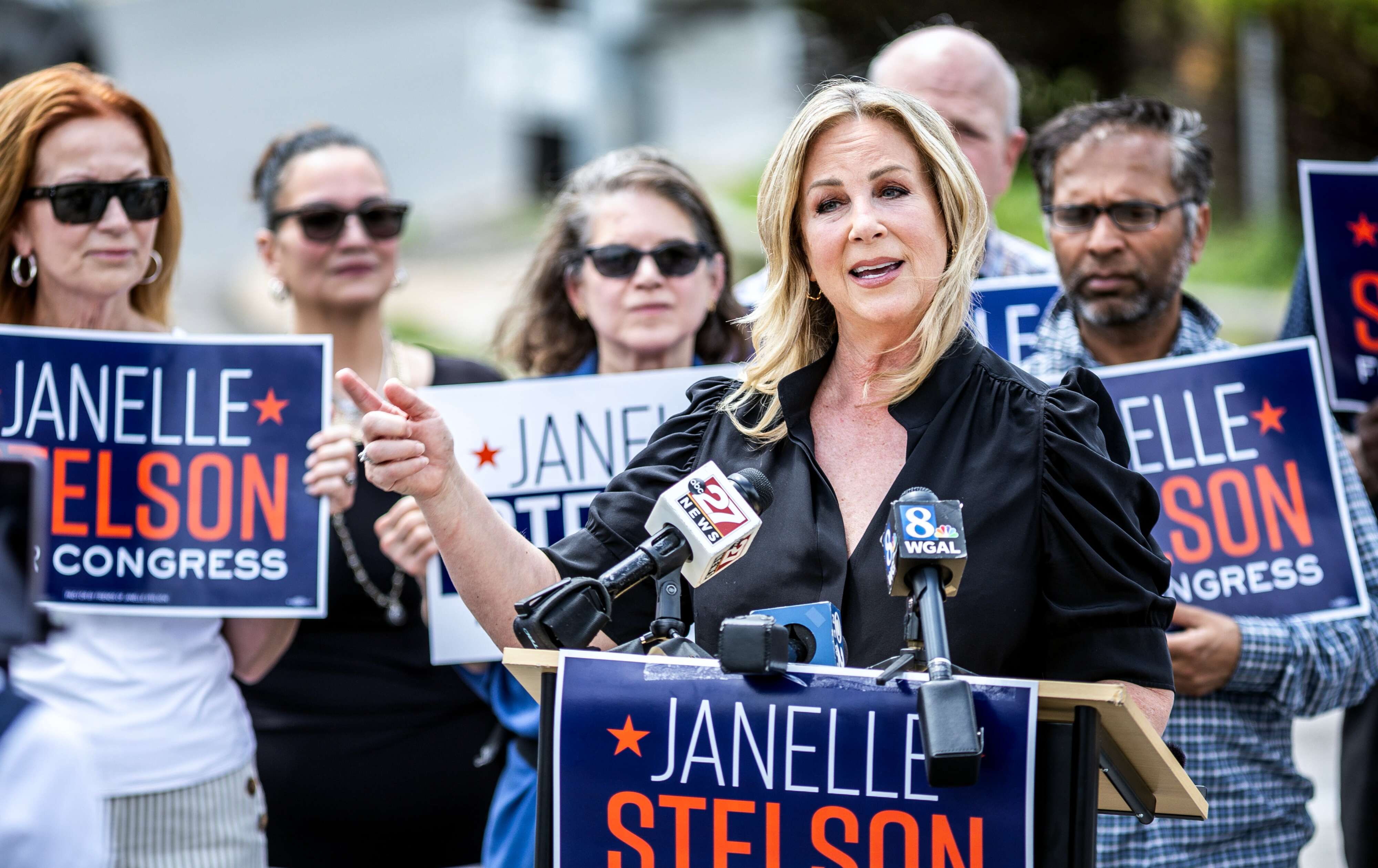 Stelson targets Perry on veterans, affordability in first campaign ...