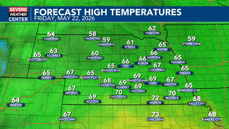Cool days ahead before holiday weekend warmth returns