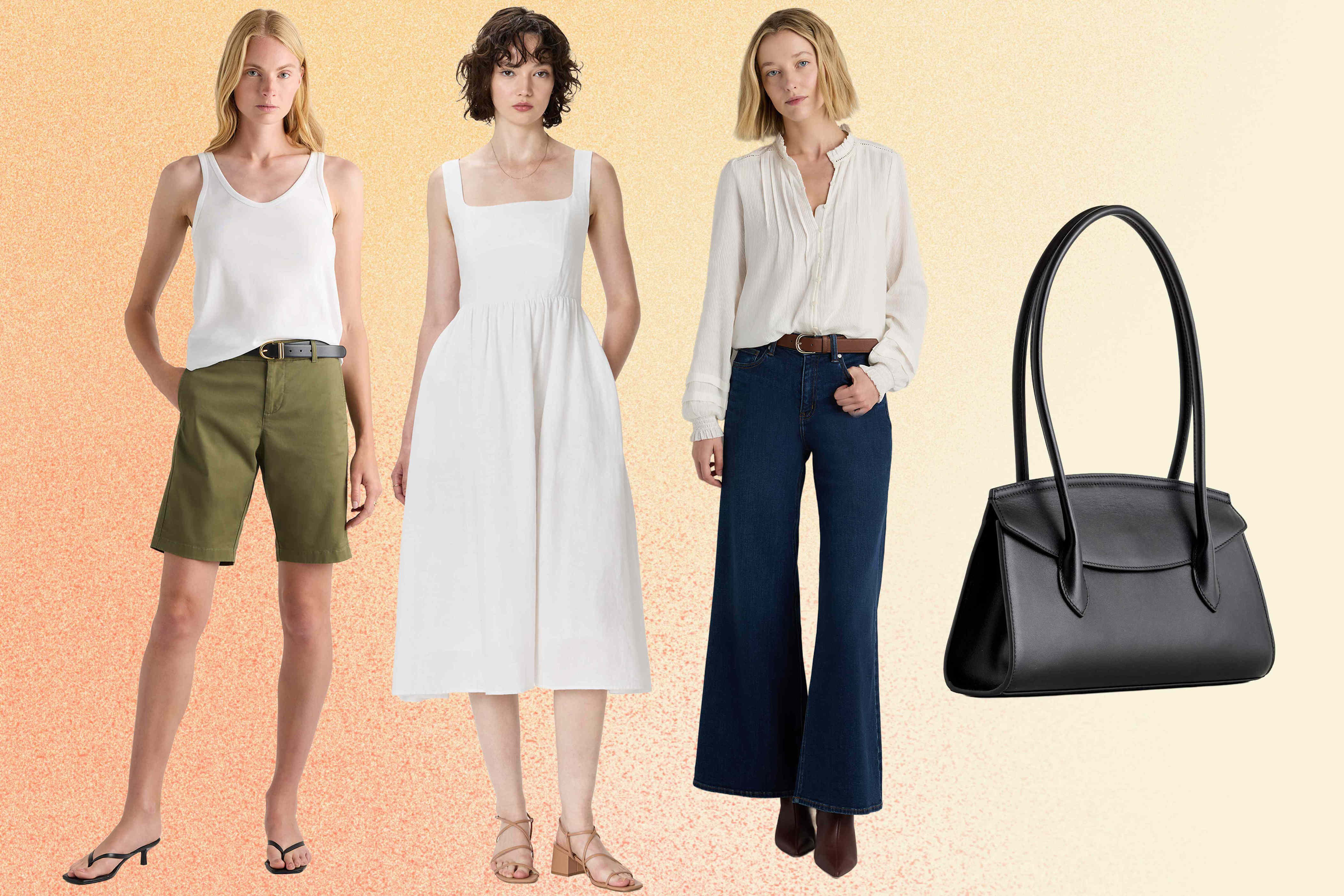 Swap your dated outfits with these elevated pieces—shop linen dresses, cotton blouses, and more luxe styles