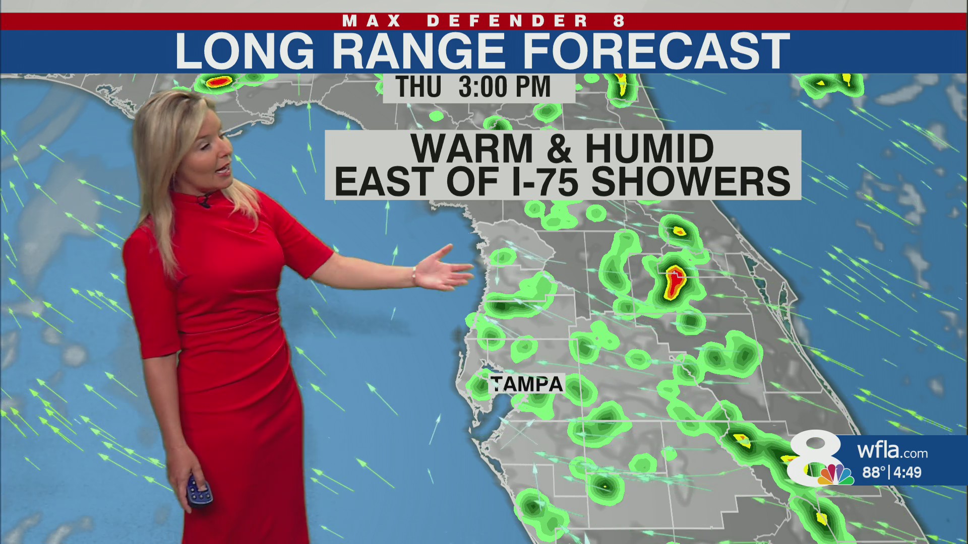 Rain chances build across Tampa Bay for Memorial Day weekend