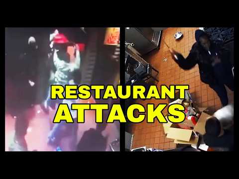 When you have to fight for your life in a restaurant