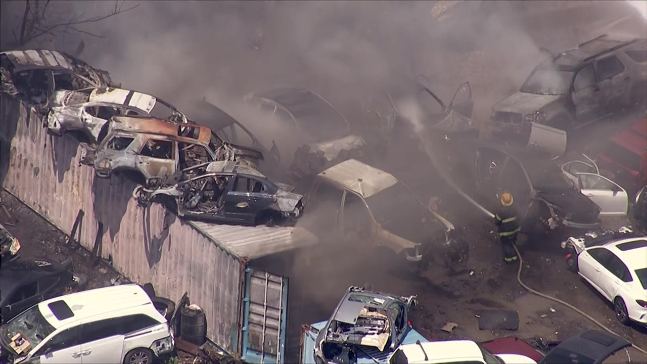 Philly brush fires near train tracks trigger health department air ...