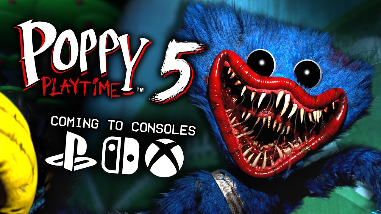 Poppy Playtime: Chapter 5 official console release date trailer