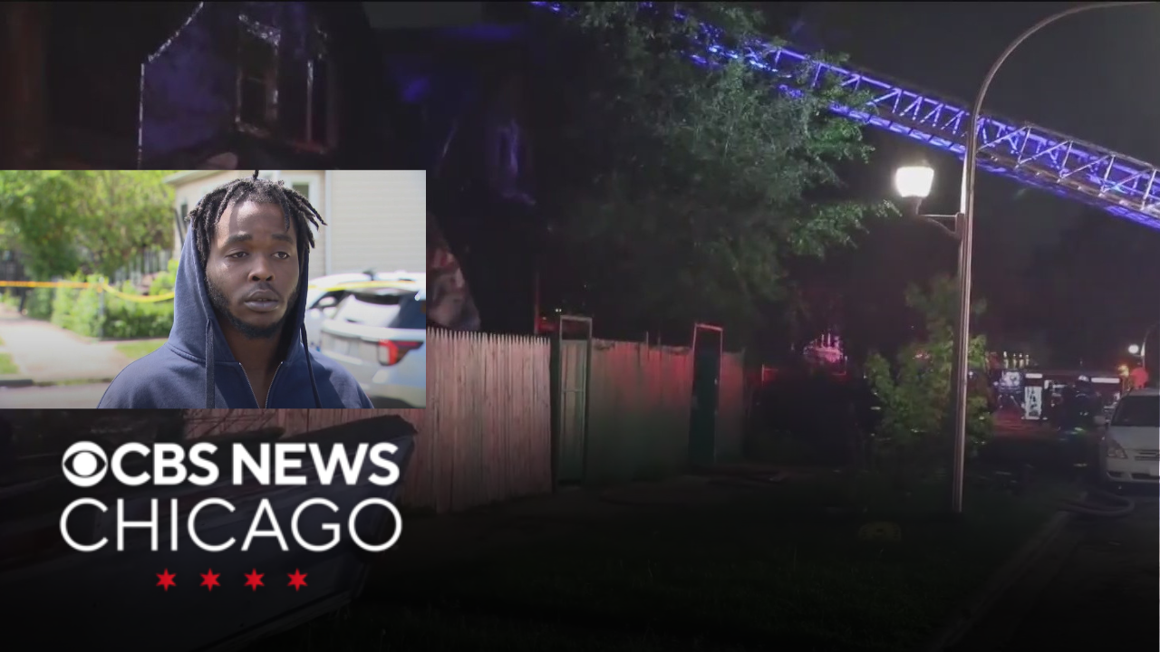Good Samaritan recounts saving 2 teens from West Englewood house fire