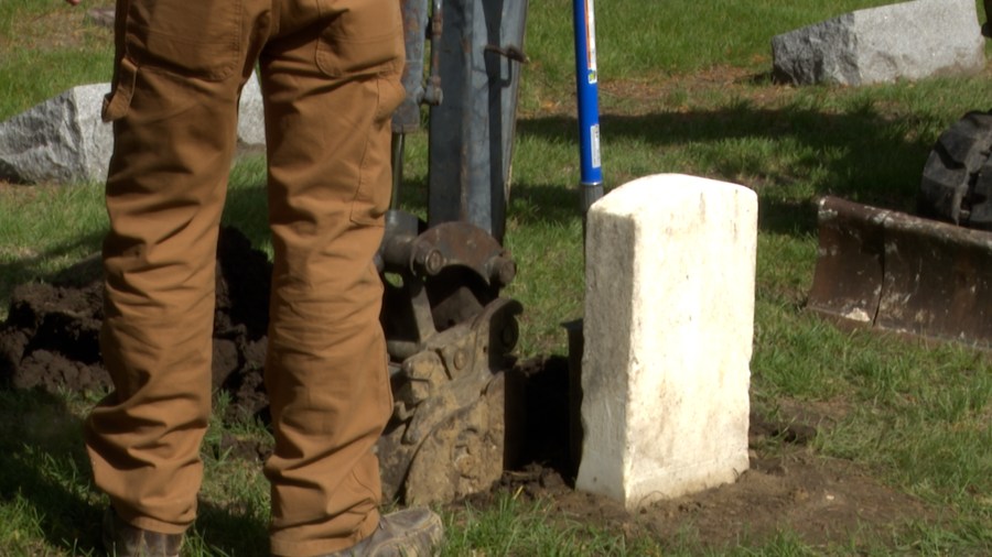 Civil War veterans’ century-old grave marker error corrected