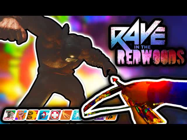 "Rave in the Redwoods" solo super-slasher boss fight! Easter egg ending ...