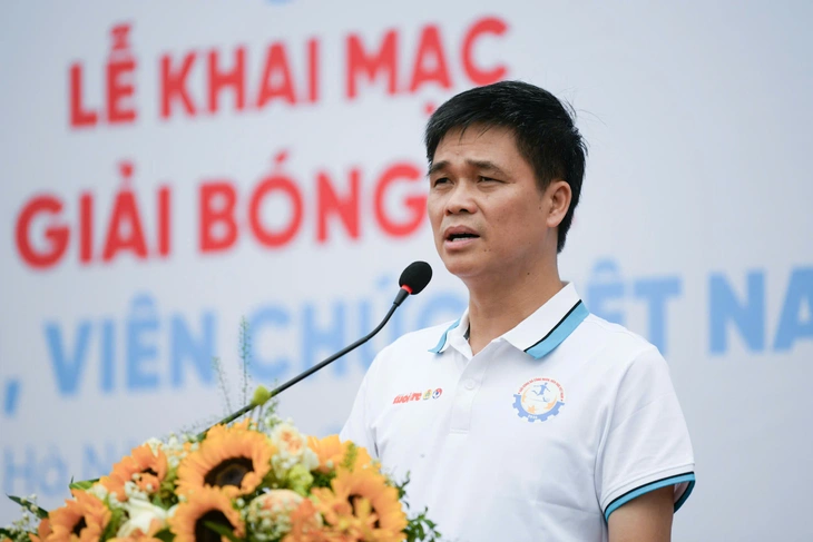 Ông Ngọ Duy Hiểu: Giải bóng đá công nhân, viên chức đã trở thành sân chơi quy mô toàn quốc