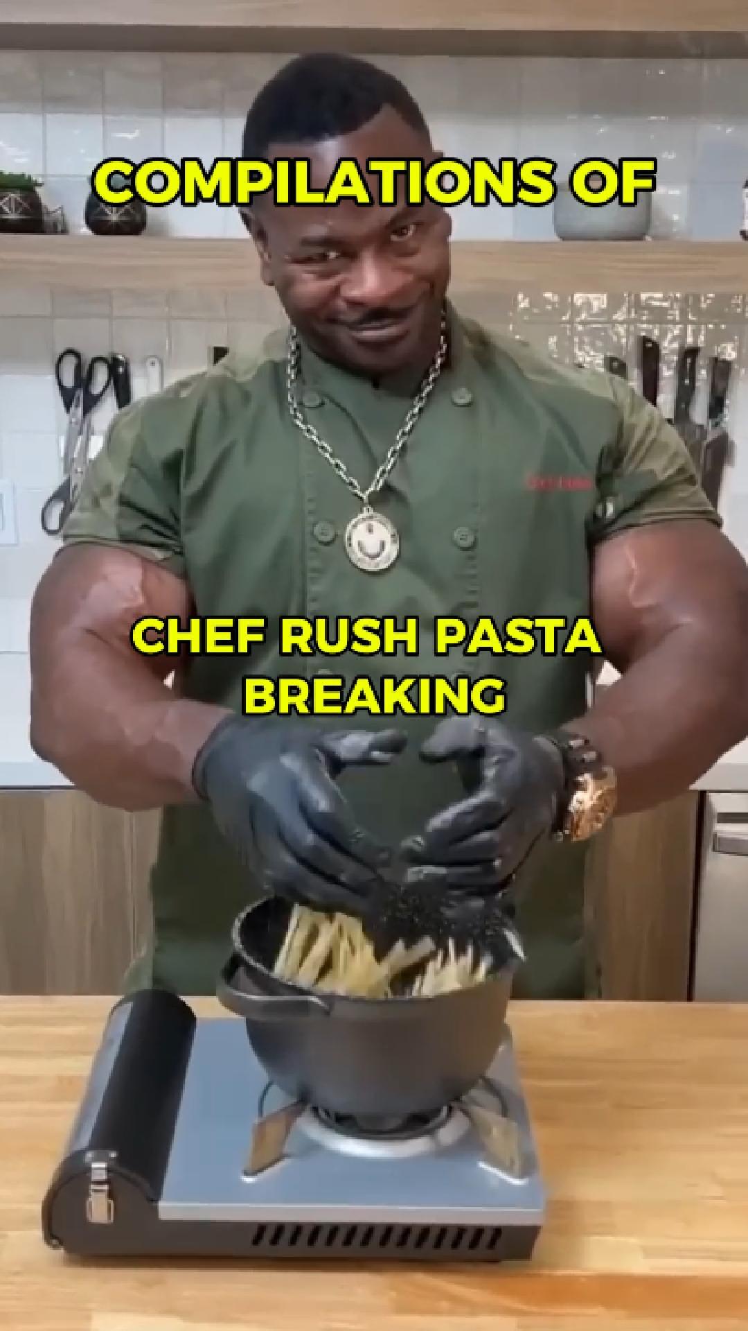 Chef Rush vs. Italians over broken pasta!