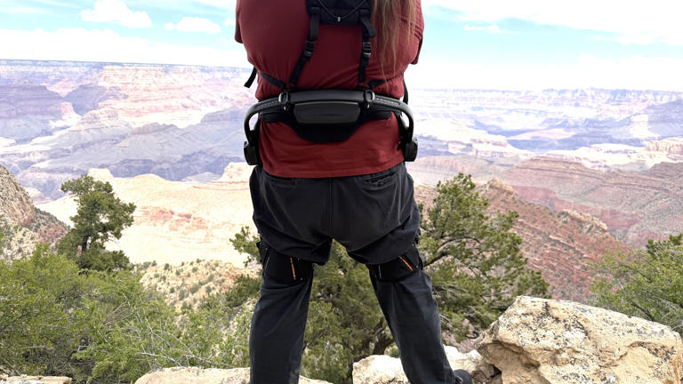 I hiked using robot legs in the Grand Canyon. I didn’t even need my cane