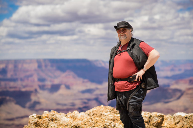 I hiked using robot legs in the Grand Canyon. I didn’t even need my cane