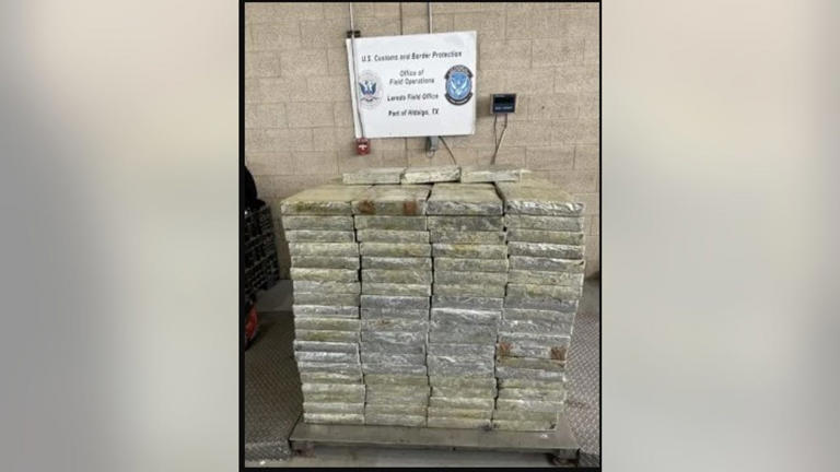 $14.7M in meth hidden in lettuce shipment seized at Texas border