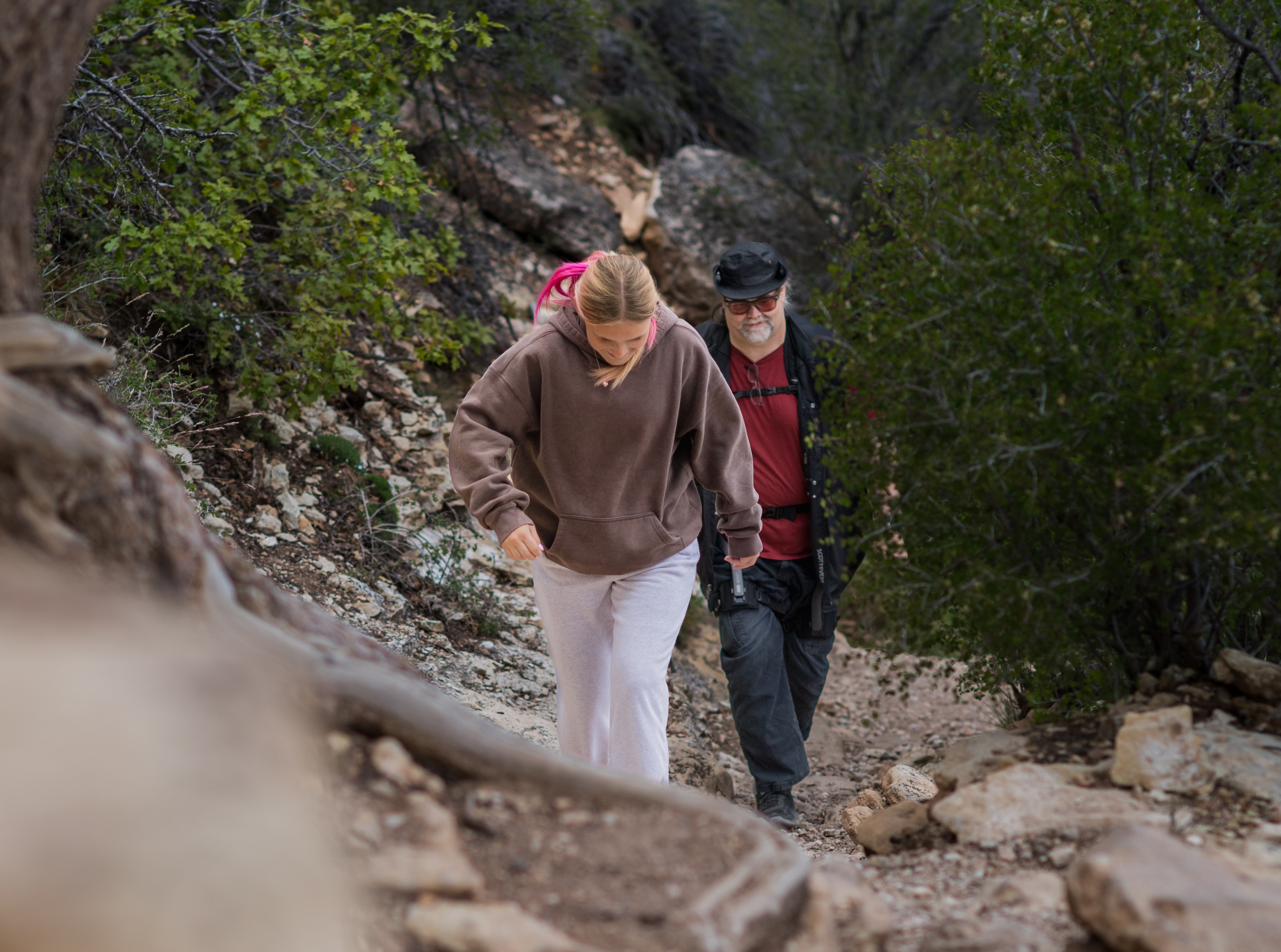 I hiked using robot legs in the Grand Canyon. I didn’t even need my cane