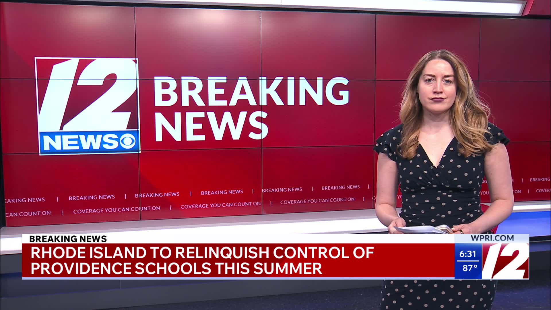 Rhode Island to relinquish control of Providence schools on July 1