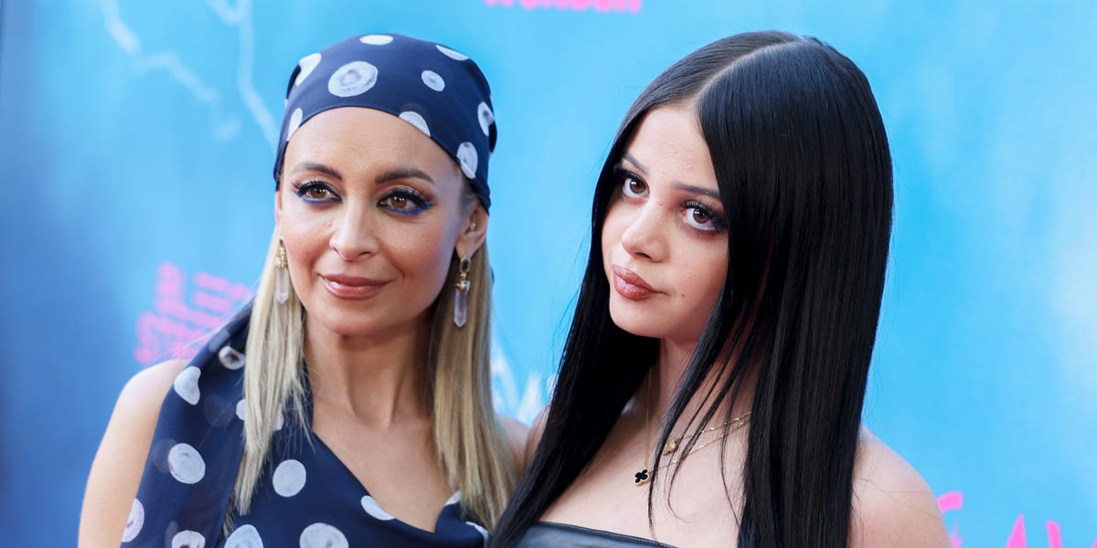 Nicole Richie and lookalike daughter Kate take two different style ...